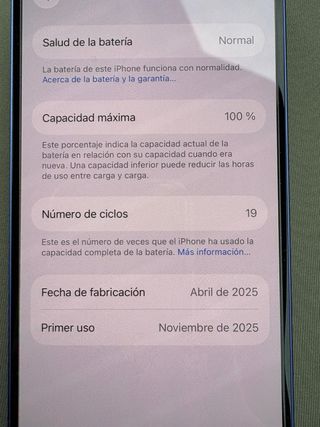 iPhone 16 Azul 128gb