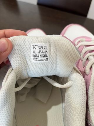 Asics Gel NYC rosas y blancas