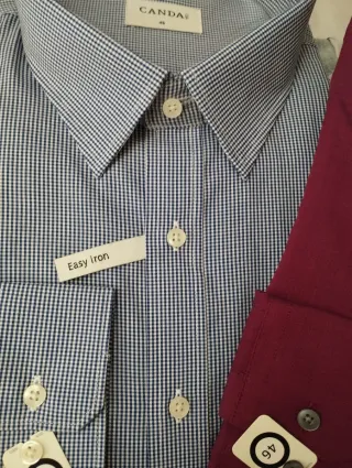 Camisas C&A Talla 46 nuevas con etiqueta