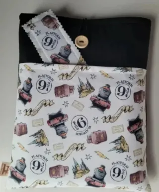 Funda para libros y marcapáginas Harry Potter