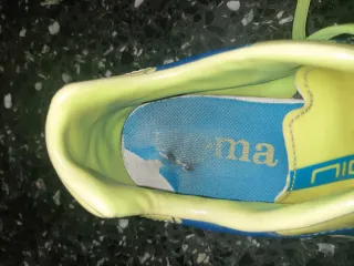 Scarpini da calcio Joma blu e gialli