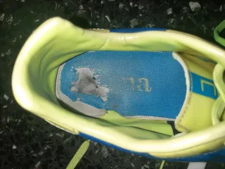 Scarpini da calcio Joma blu e gialli