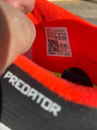 Zapatillas Adidas Predator Talla 38