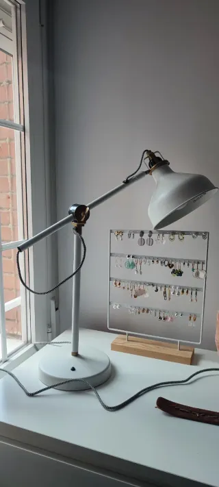 Lámpara de mesa IKEA Ranarp blanca