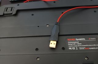 Pack Teclado y Ratón Mars Gaming Vulcano Rojo