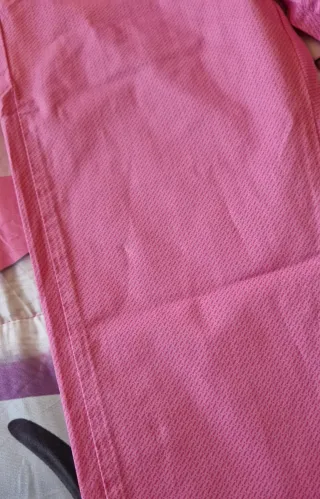 Pantaloni donna fantasia rosa