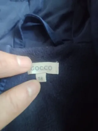 Abrigo niño Gocco Talla 7-8