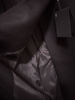 Abrigo doble botonadura 100% lana Massimo Dutti.