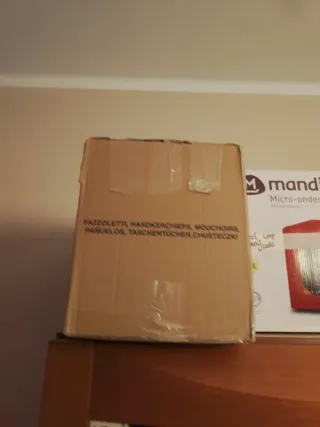 Lotto 3 portafogli Mandi rossi