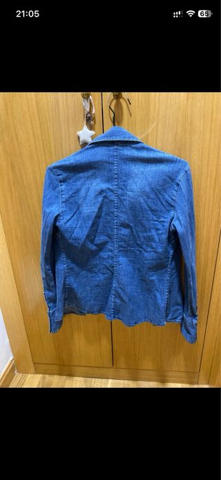 Camisa vaquera Massimo Dutti Talla S 36