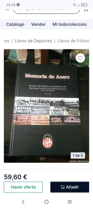 Libro Memoria de Acero