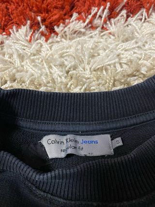 Felpa Calvin Klein Jeans nera