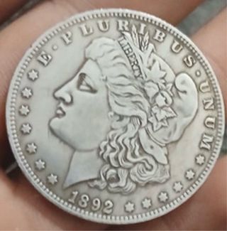 Lote Monedas Plata Morgan Dollar 1892