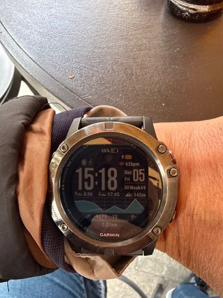 Garmin Fenix 5X Zafiro Negro/Plata