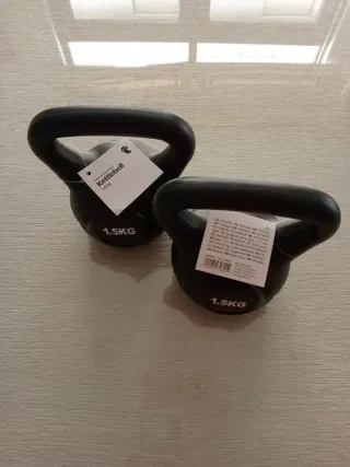 2 Mancuernas Kettlebell 1.5 kg