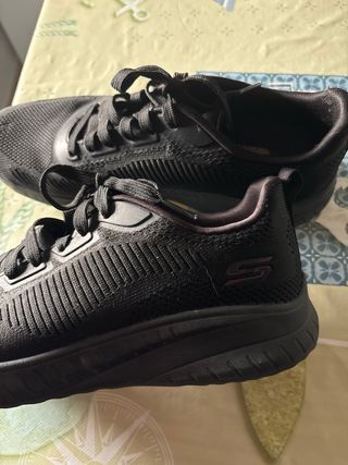 Zapatillas Sneakers Negras Talla 38