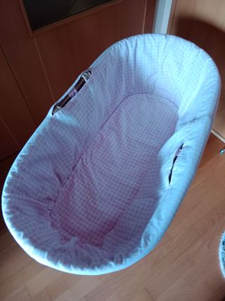 Moisés para bebé de mimbre