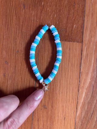 Pulsera de cuentas con estrella