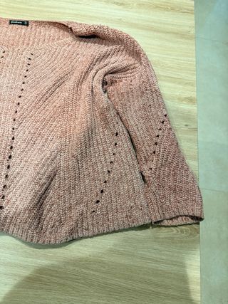 Jersey Oversize Rosa de Stradivarius