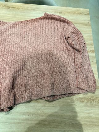 Jersey Oversize Rosa de Stradivarius