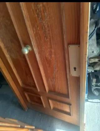 Puerta Exterior Madera Riga