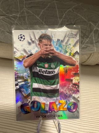 Gyokeres Golazo Topps Chrome