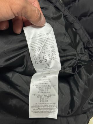 Abrigo Burberry Negro Multicolor