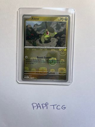 2 Cartas Pokémon TCG Master Ball / Axew - Virizion