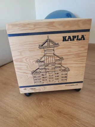 Kapla 1000 piezas + libro + cuadernillos