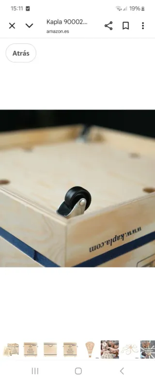 Kapla 1000 piezas + libro + cuadernillos