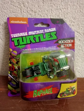 Tartarughe Ninja Raphael Veicolo Azione