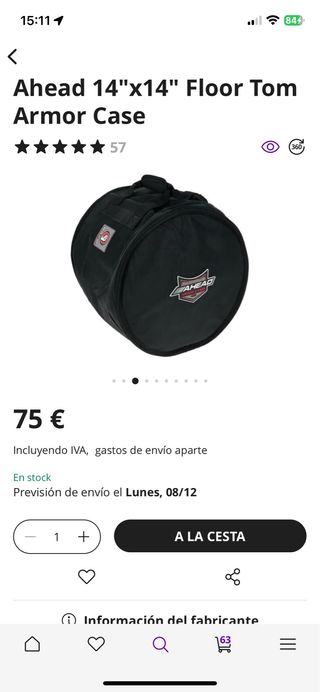 Funda Ahead Armor Case Tom 14x14