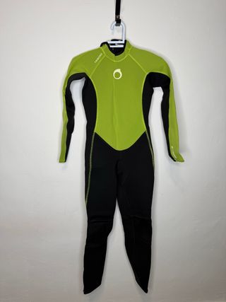 Traje de Buceo Tribord Verde y Negro