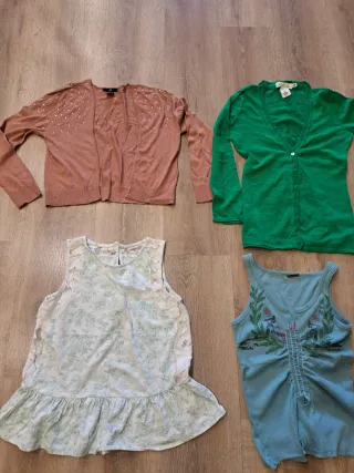 Chaquetas y camisetas, talla xs