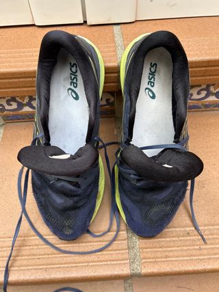 ASICS Gel Nimbus 23 Hombre Azul/Verde