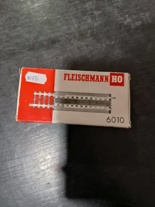 2 Vías Fleischmann HO 6010 Extensibles