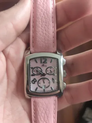 Reloj Lotus Cronógrafo Mujer Rosa