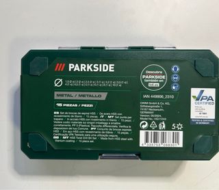 Brocas HSS Parkside para metal