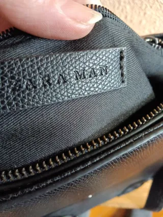 Bolso de caballero negro