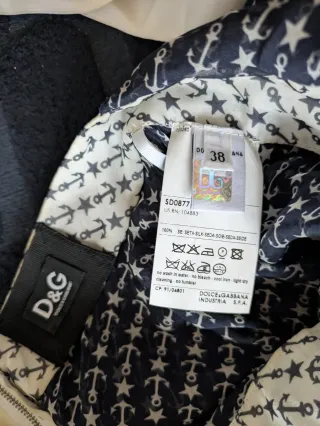 Vestido de seda de Dolce & Gabbana Azul Marino