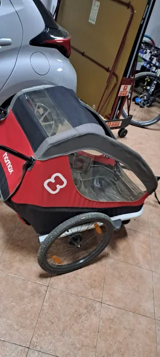 Remolque bici para niños