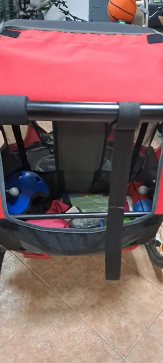 Remolque bici para niños