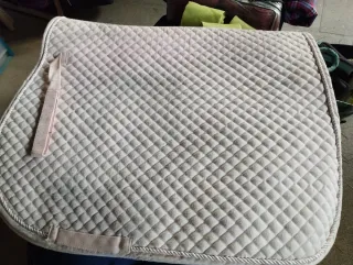 Mantilla Sefton rosa claro de doma