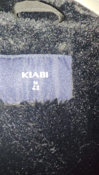 Cazadora negra calentita Talla 56