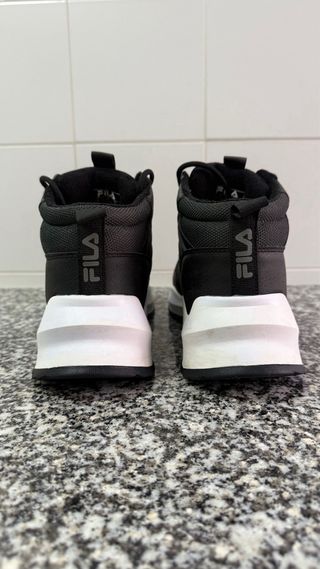 Zapatillas Fila Piel Negra Talla 43