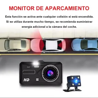 Cámara DVR Coche Delantera y Trasera