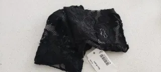 Accesorios negros de tela