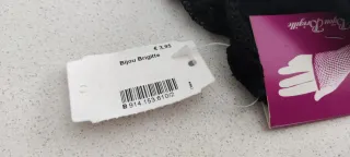 Accesorios negros de tela