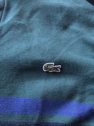 Lacoste Polo Manga Larga Rugby Talla M