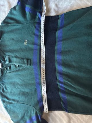 Lacoste Polo Manga Larga Rugby Talla M